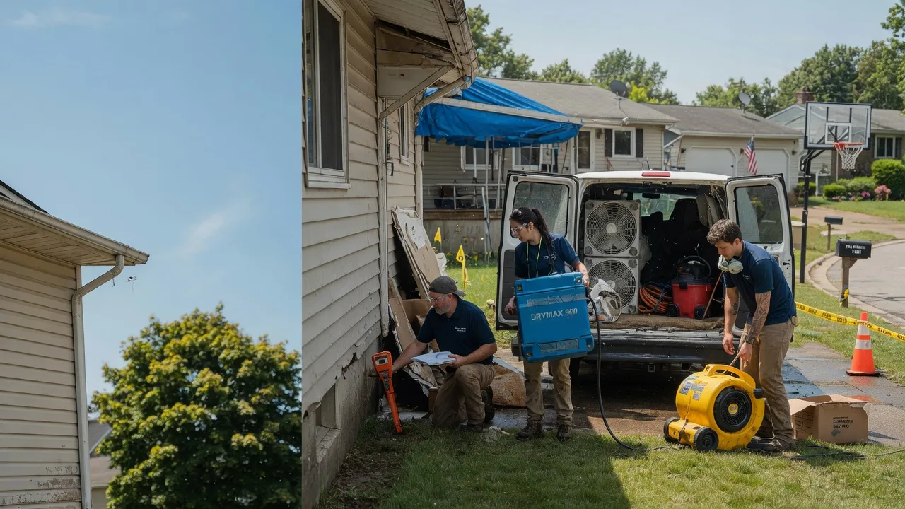 Ceiling Leak Cleanup in Salisbury, MA near me